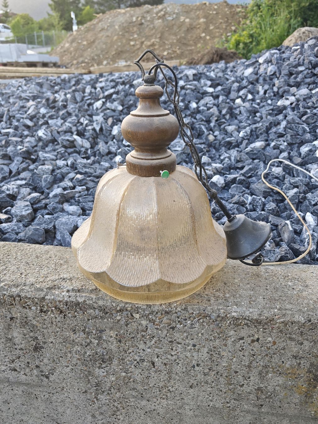 Lampenschirme: Glass Lampe  – Gebraucht aus Bettlach von jasonm