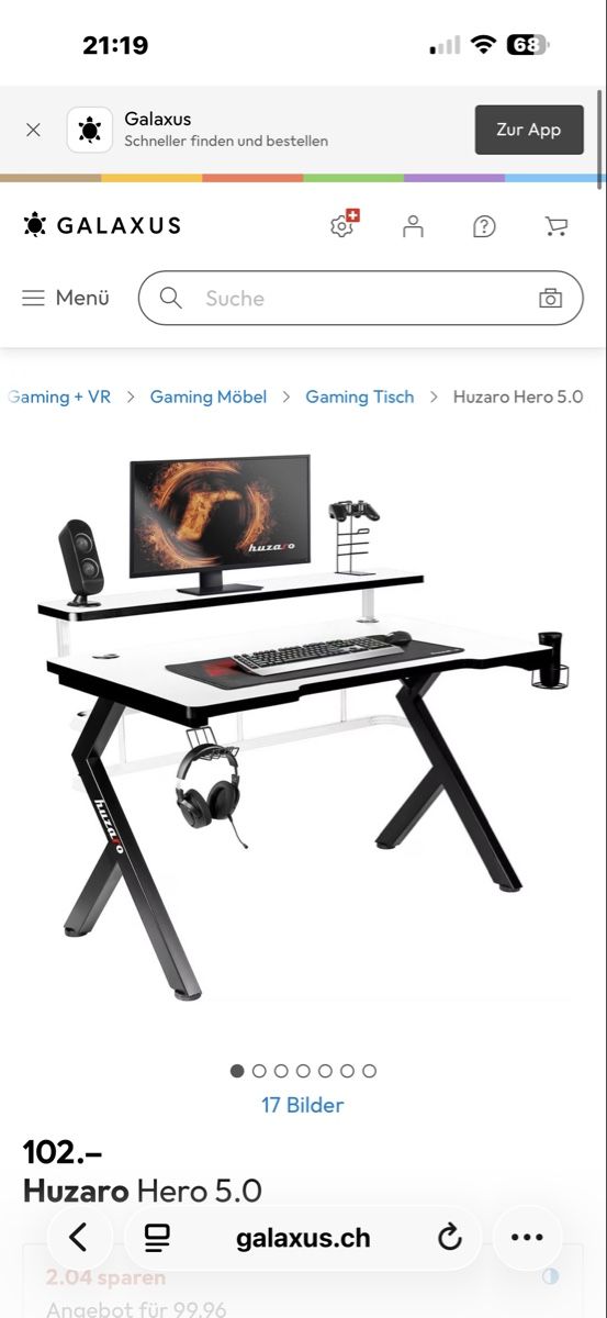 Tavoli: Gaming Tisch – Usato da Gams venduto da ger_7qc7 2