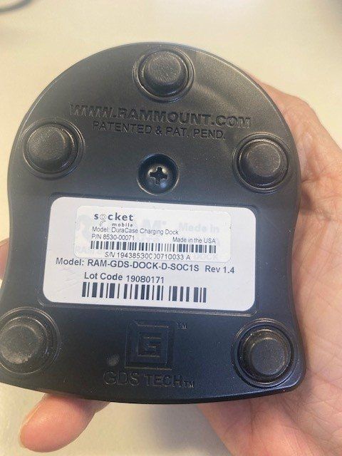 Scanner: Socket Mobile DuraCase Ladedock RAM-GDS-DOCK-D-SOC1S – Usato da Wängi venduto da Bmo 1