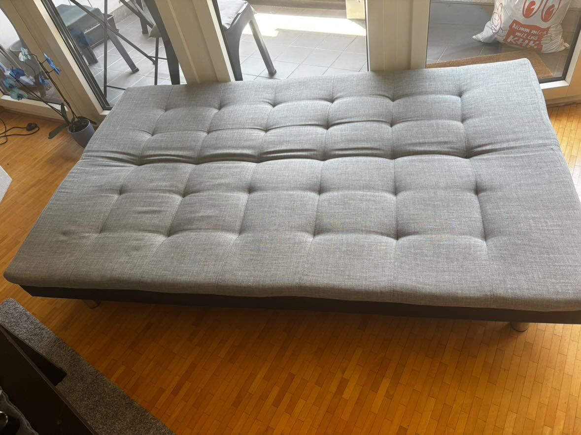 Divani: Schlafsofa Kevin grau - Sofa bed grey fabric, good condition – Usato da St Gallen venduto da kon_2nnp 3