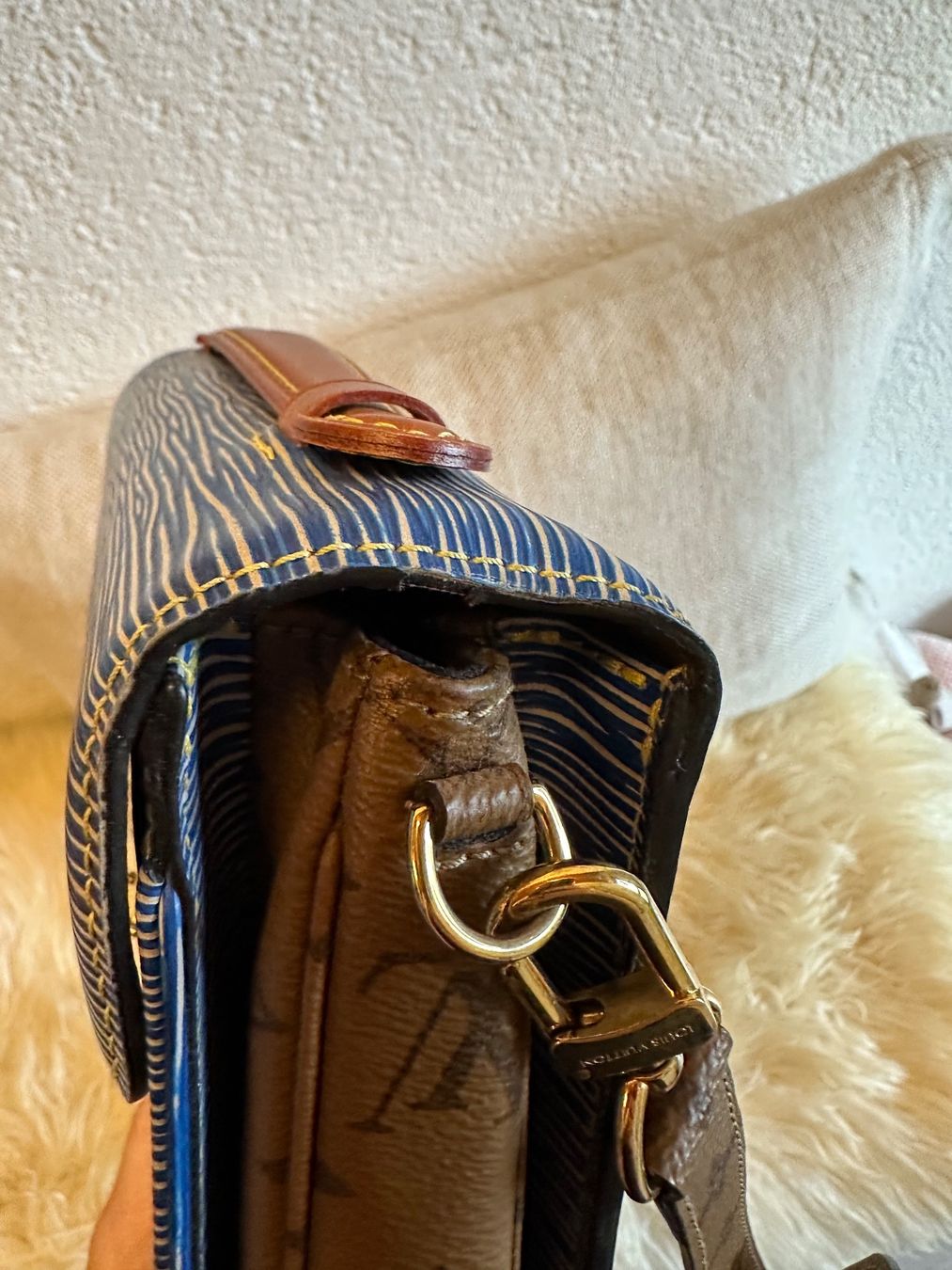 Louis Vuitton Borse da donna: Louis Vuitton Epi Denim Reverse Metis – Usato da Rupperswil venduto da Bienchen022 7