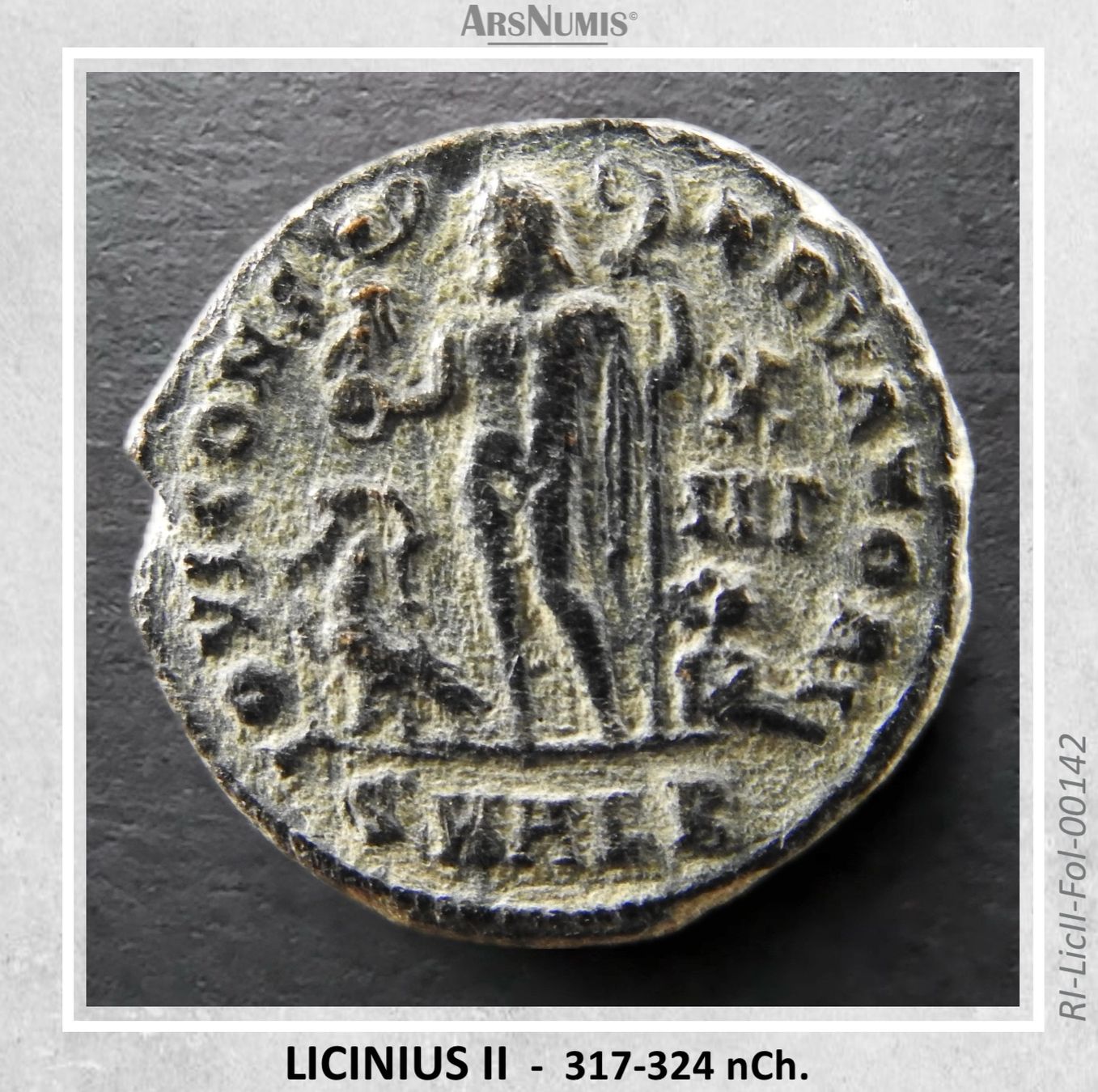 Tutti le monete: Römische Münze - Licinius II – Usato da Oberwil b. Zug venduto da ArsNumis 1