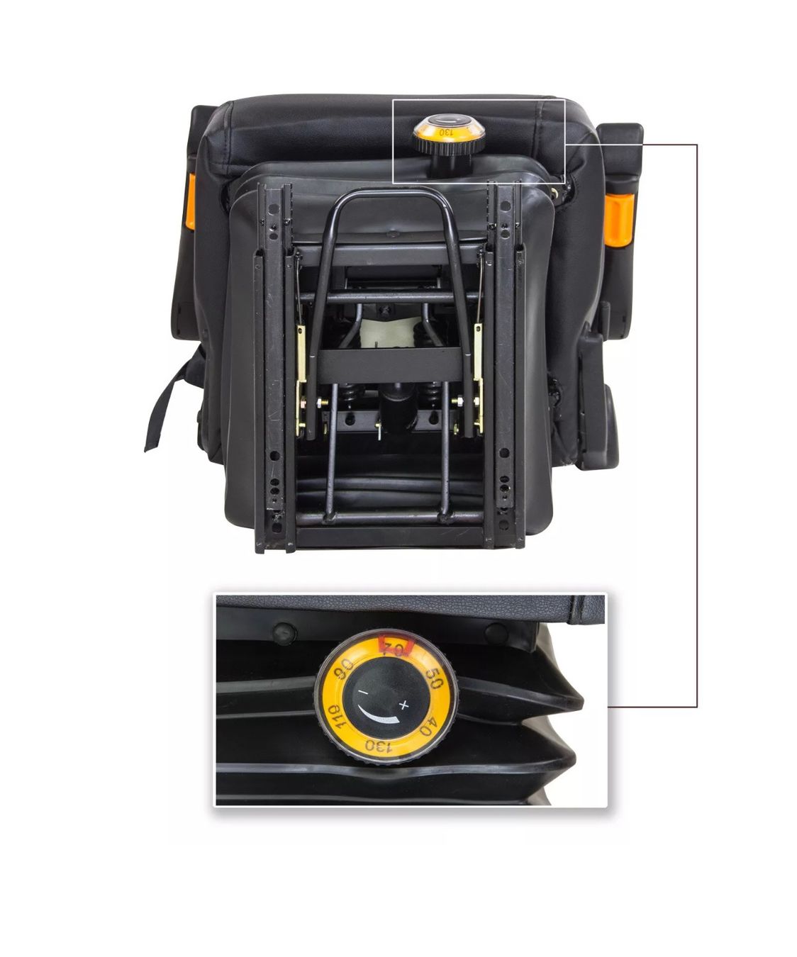 Trattori: + Universal Traktorsitz Traktor Sitz mit Kopfstütze Gurt – Nuovo e nell'imballaggio originale da Amriswil venduto da JaJa-Express 6