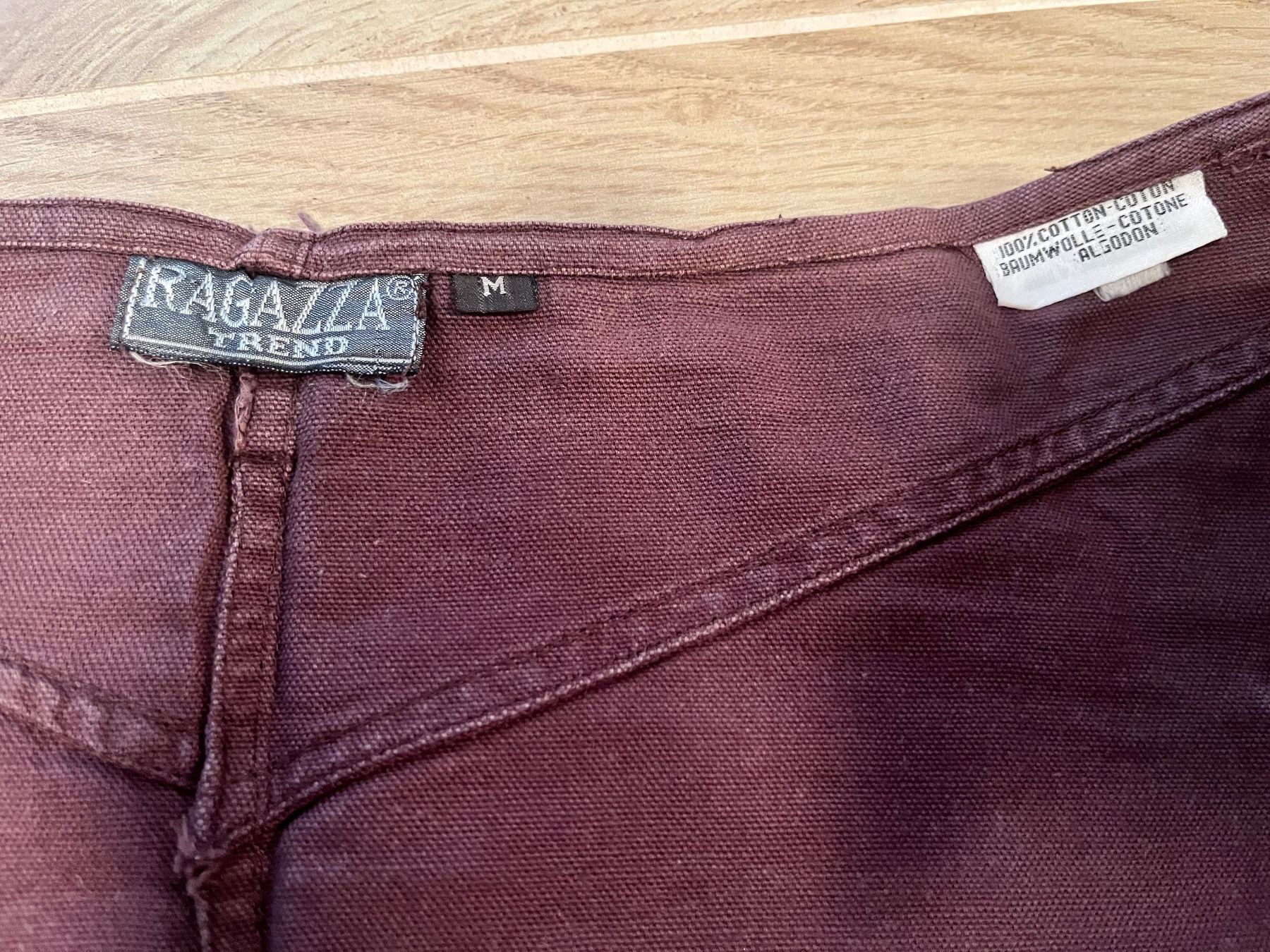 Gonne: brauner Minirock in used Look, Grösse M – Usato da Lugano venduto da sweetyd84 2