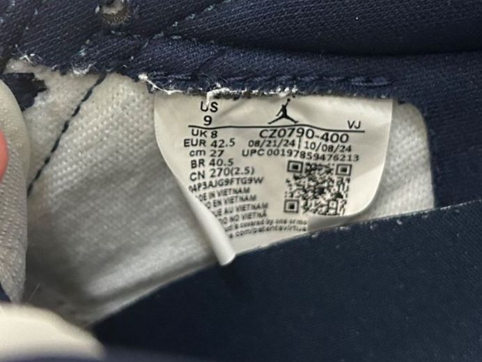 Jordan Scarpe da uomo: Jordan 1 - 1 Low OG Obsidian UNC Gr. 42,5 – Usato da Oberwil-Lieli venduto da Mhd 6