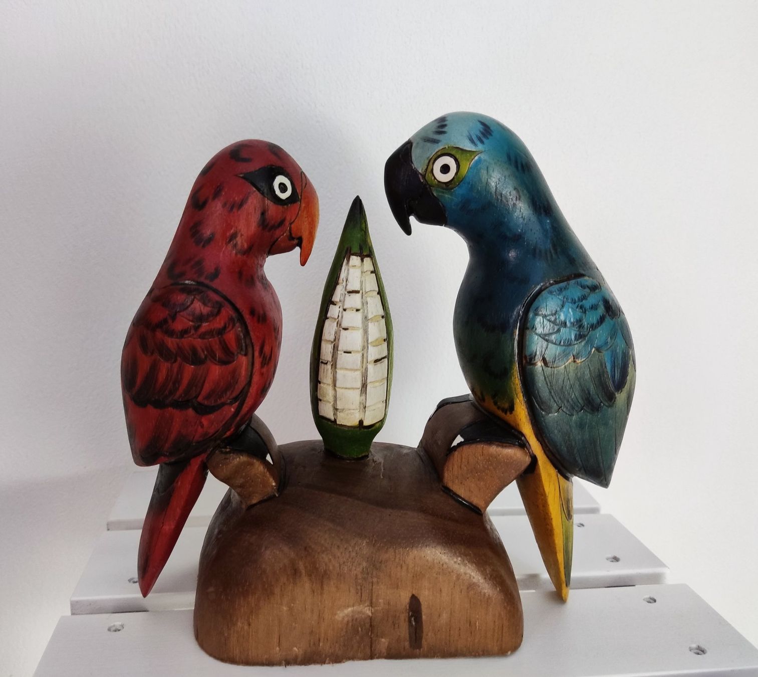Statuette: Papageien Holzfigur – Usato da Chur venduto da Nisami