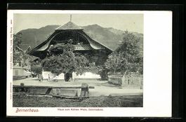 Interlaken, Bernerhaus, Gasthaus Haus zu