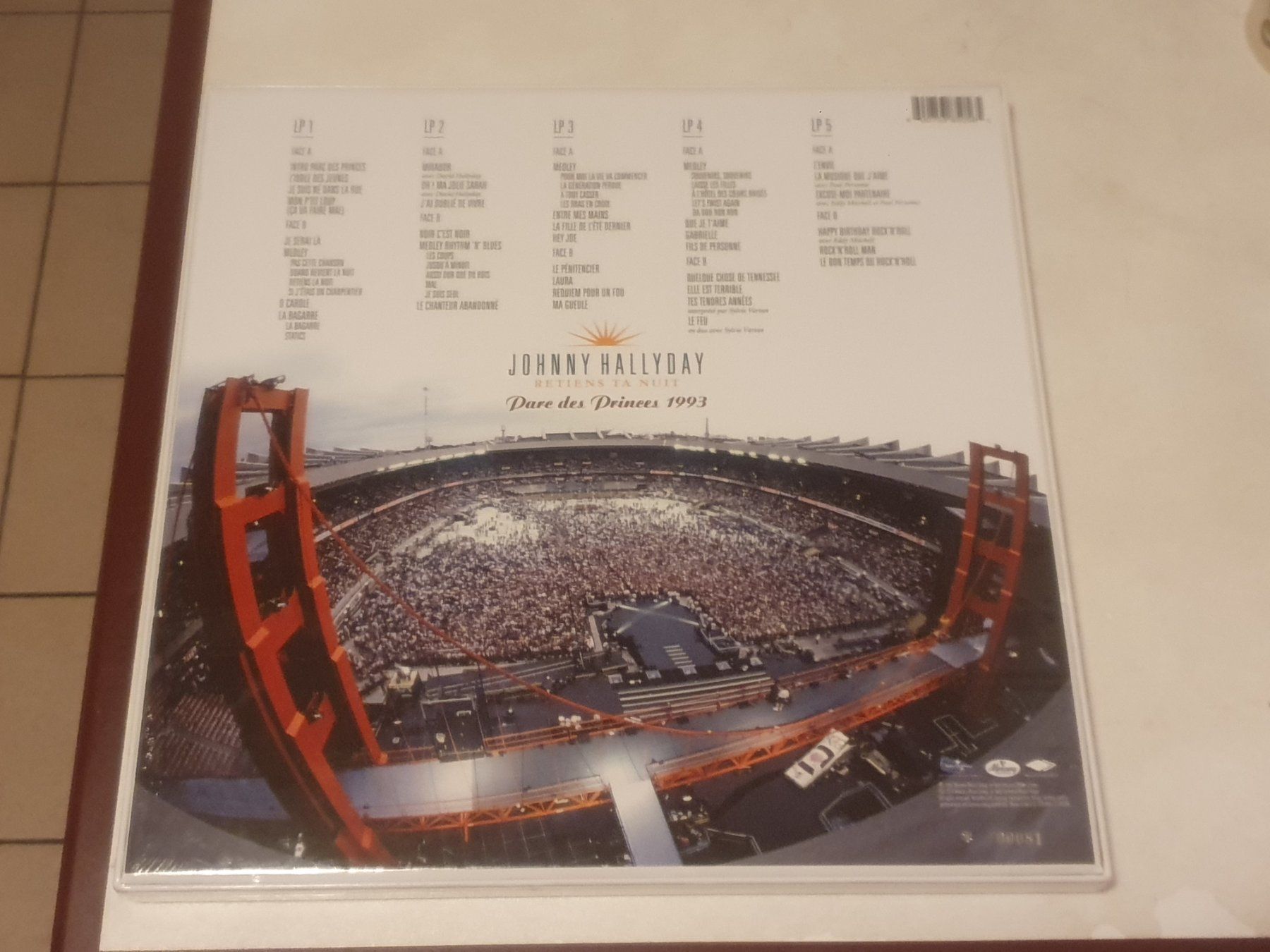 Dischi in vinile: Coffret 5 vinyles Johnny Hallyday – Nuovo e nell'imballaggio originale da Belmont-Lausanne venduto da MikeC 1