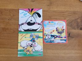 Diddl alte vintage Sonderpostkarten Nr. 6,7 Ferienkarte Nr.2