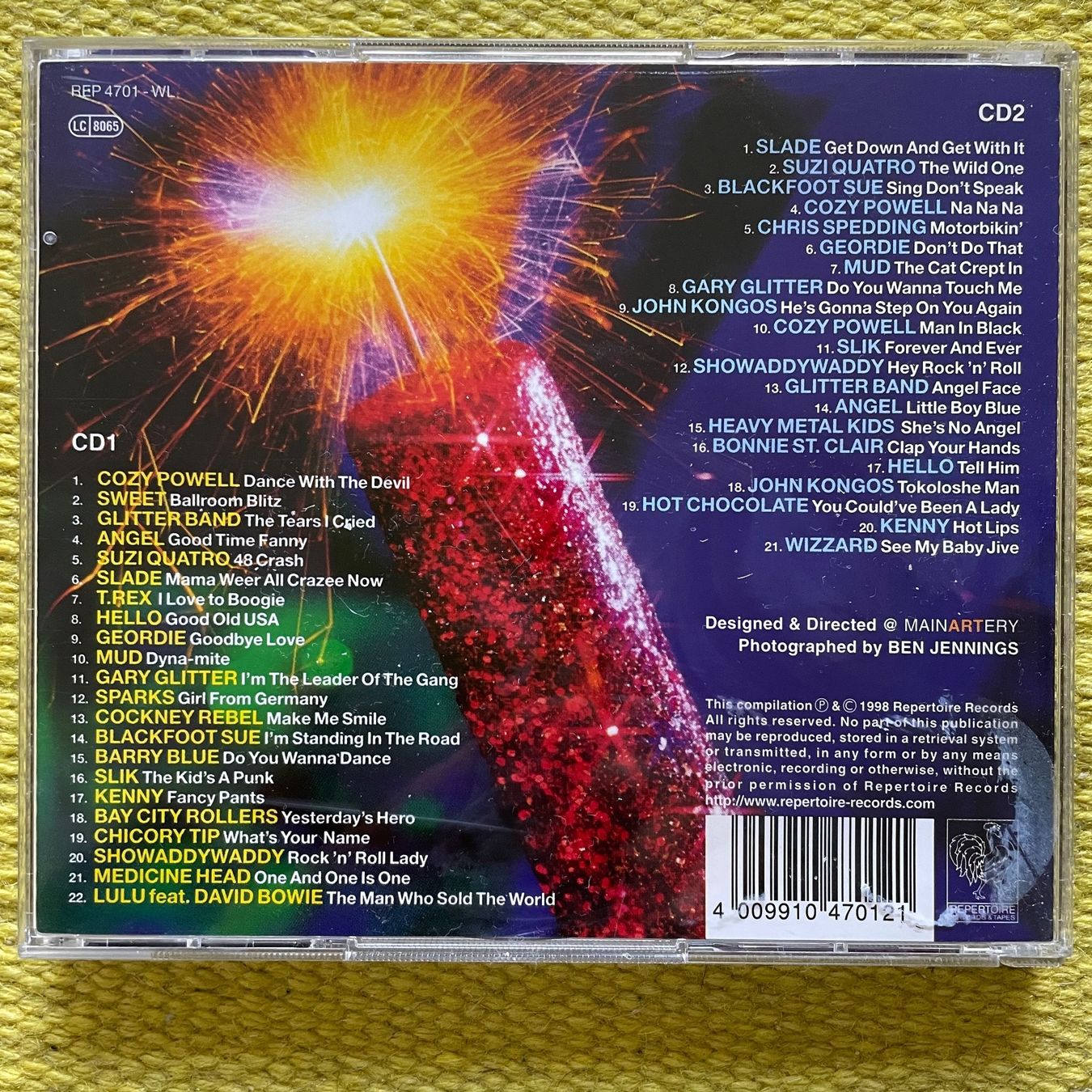 CD: DYNAMITE-2CD BEST OF GLAM ROCK – Usato da Rorschacherberg venduto da CD-Roli 1
