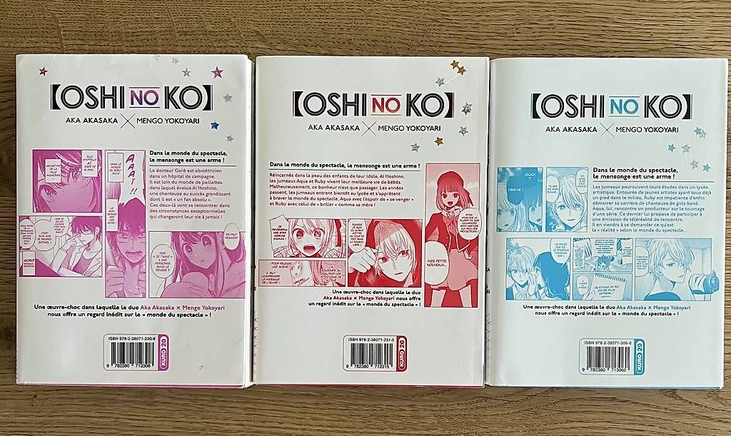 Fumetti: Tomes 1,2 et 3 Oshi no ko – Usato da Aigle venduto da Elphara 1