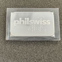 1 Unze Silber Barren Argor Schweiz philswiss ovp