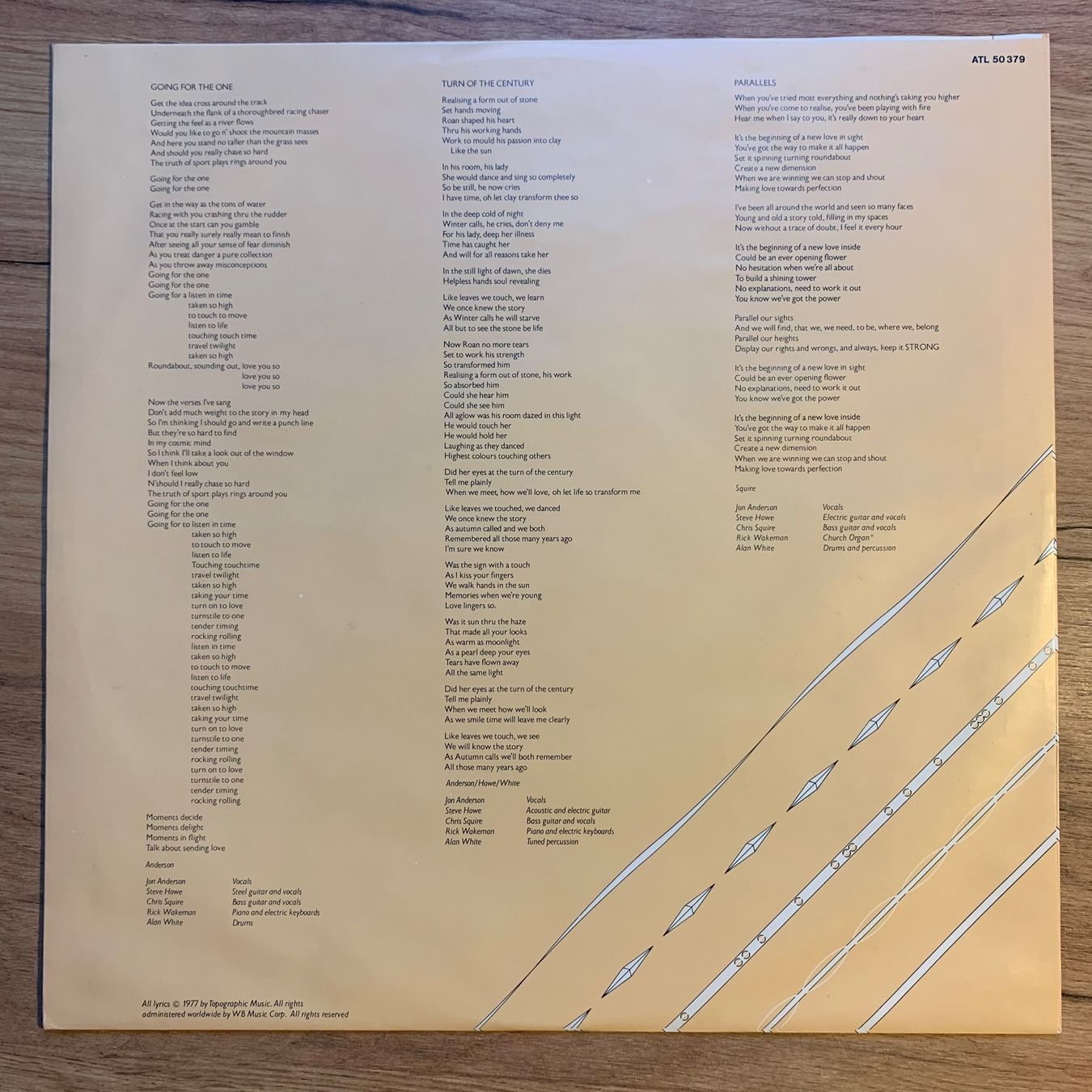 Dischi in vinile: YES - GOING FOR THE ONE...OG GER 1977...VG+/VG++ – Usato da Gals venduto da Diskopatshop 4