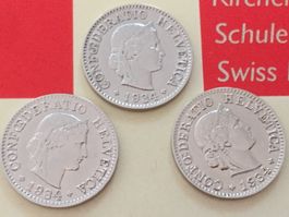 5 Rappen - TRIO 1934 Ni, vz