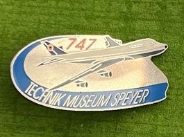 Flugzeug ✈️ Boeing 747 Technik Museum Speyer Pin