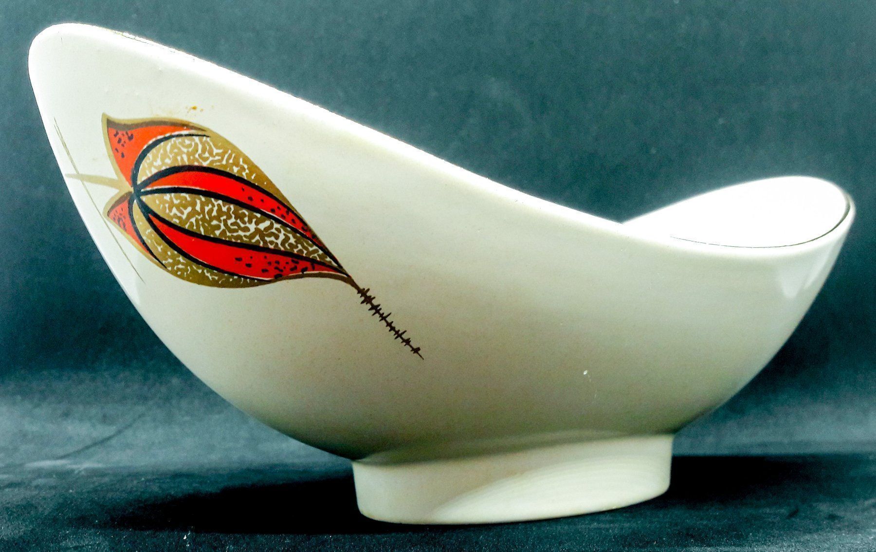 Plateaux: Schale Bootsform vintage 50s' 60s' plat – D'occasion à Tavannes par Brocashop 3