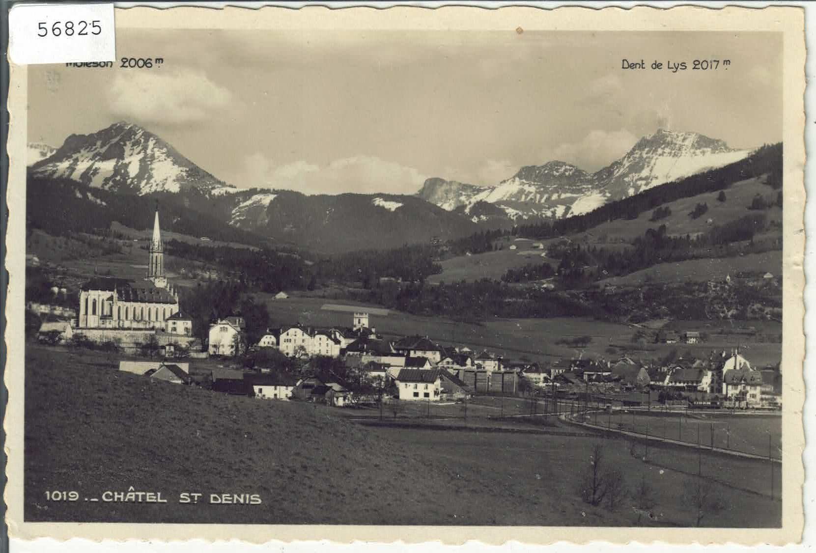 Cartes postales: Chatel-St-Denis - Vue generale – D'occasion à Ettingen par Kartenplanet