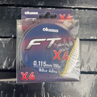 Okuma FT X4 Braided Angelleine Angelschnür 150m Fishing line