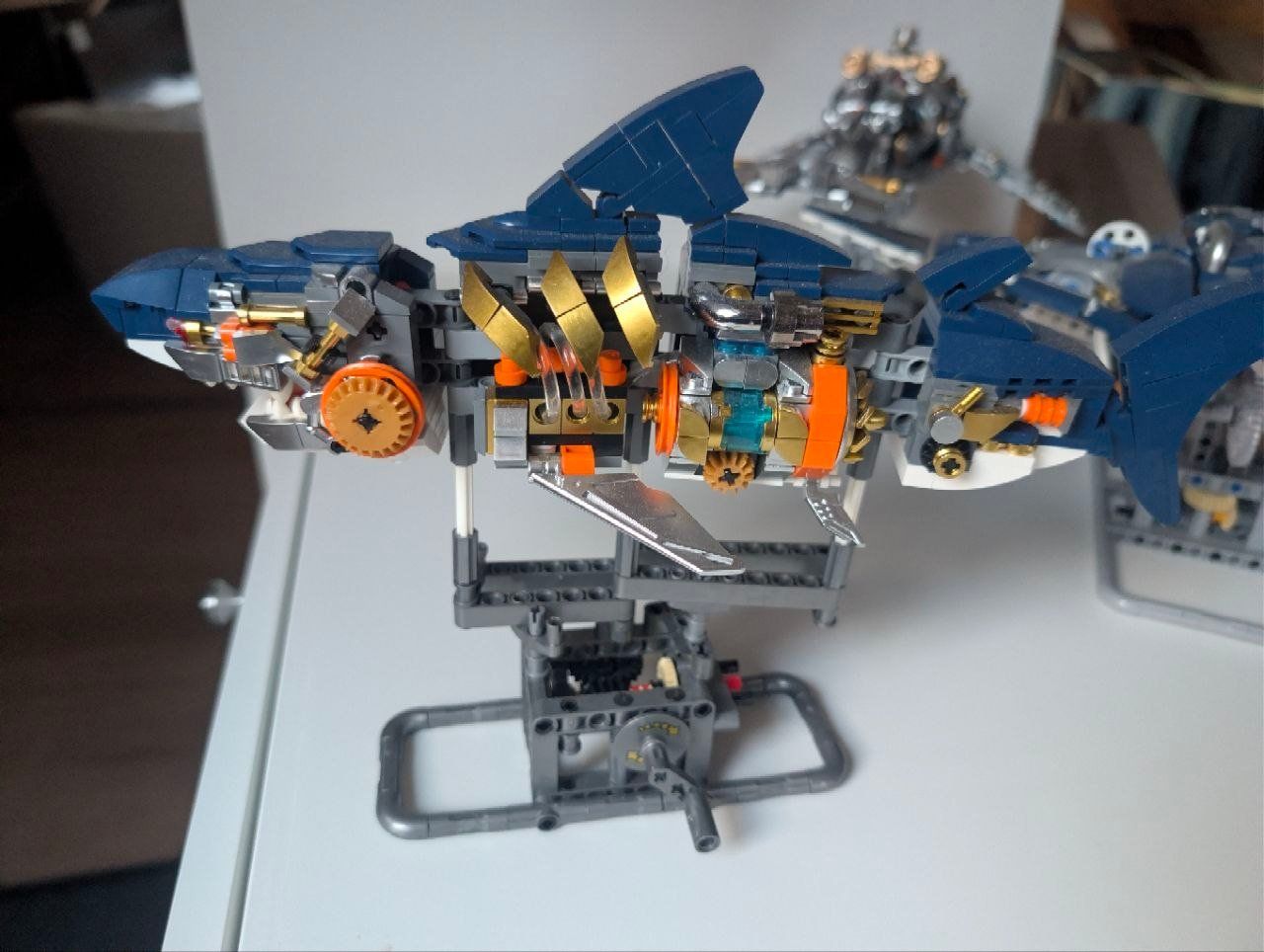 Lampade: beleuchteter steampunk Hai - Lego kompatibel – Usato da Koppigen venduto da wipwap 2