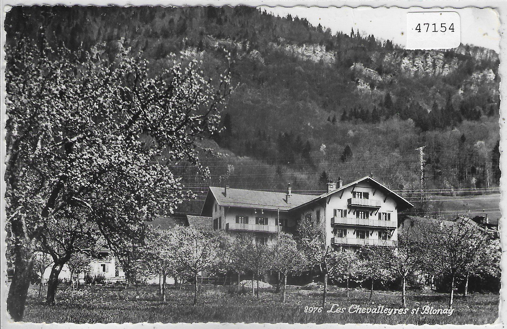 Cartoline postali: Les Chevalleyres s/Blonay – Usato da Ettingen venduto da Kartenplanet