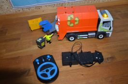 Playmobil-Müllauto mit Motor und Fernbedienung