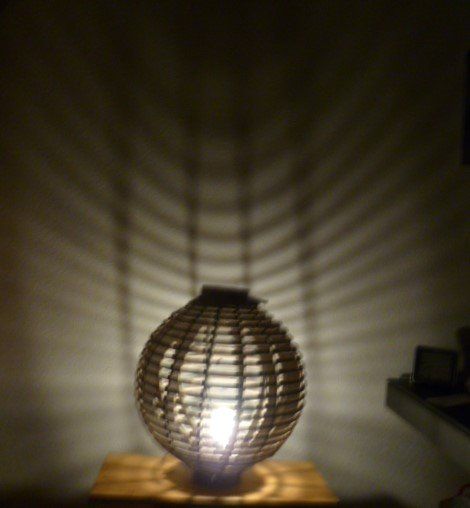Korb-Steh-Lampe, ein Hingucker Ø 440 mm | Kaufen auf Ricardo