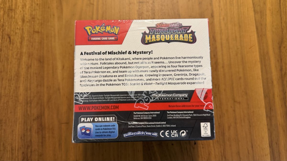 Pokémon Carte collezionabili: Pokémon Twilight Masquerade Booster Display - EN – Nuovo e nell'imballaggio originale da Bonaduz venduto da Snake86 2