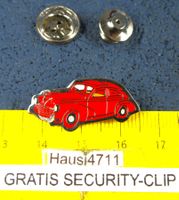 FORD MERCURY 1939 OLDI AUTO PIN GLASIERT MIT SECURITY-CLIP