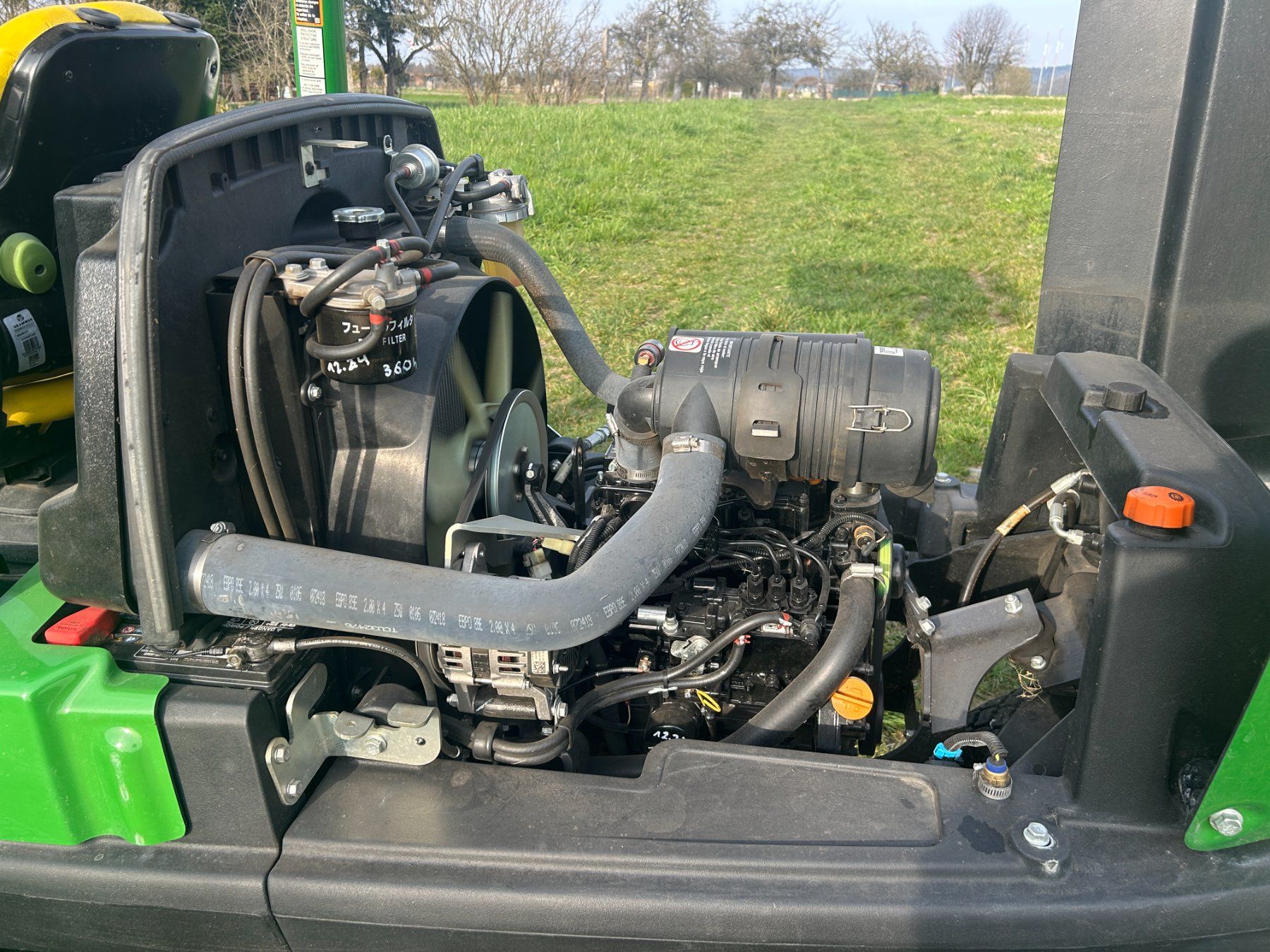 John Deere Tagliaerba: John Deere 7200A Spindelmäher Rasenmäher – Usato da Oberglatt ZH venduto da dealer1936 6