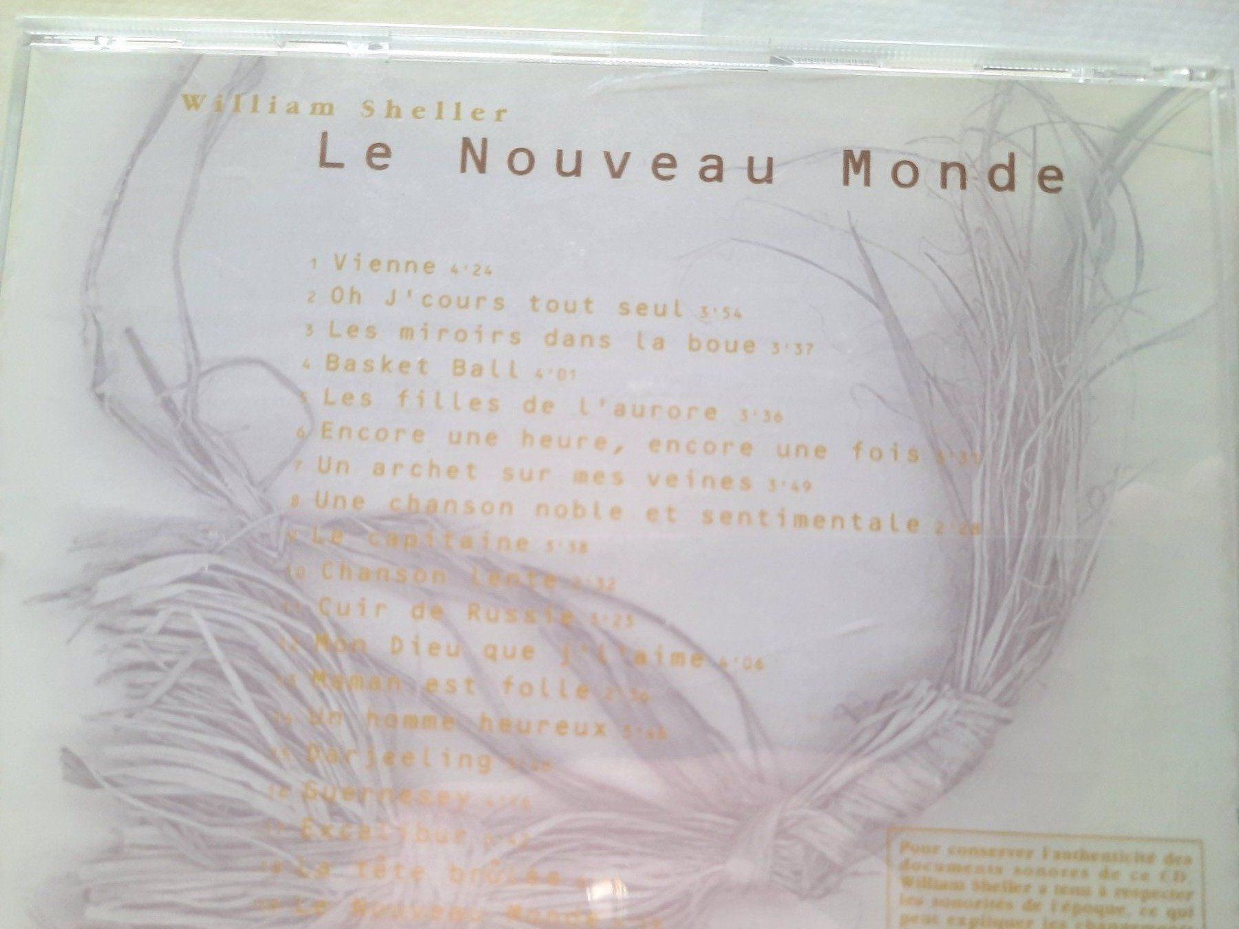 CD: CD William Sheller - Le nouveau monde – Usato da Pully venduto da bro_n52j 2
