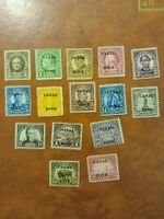 Superbe collection de timbres Canal Zone, États-Unis!