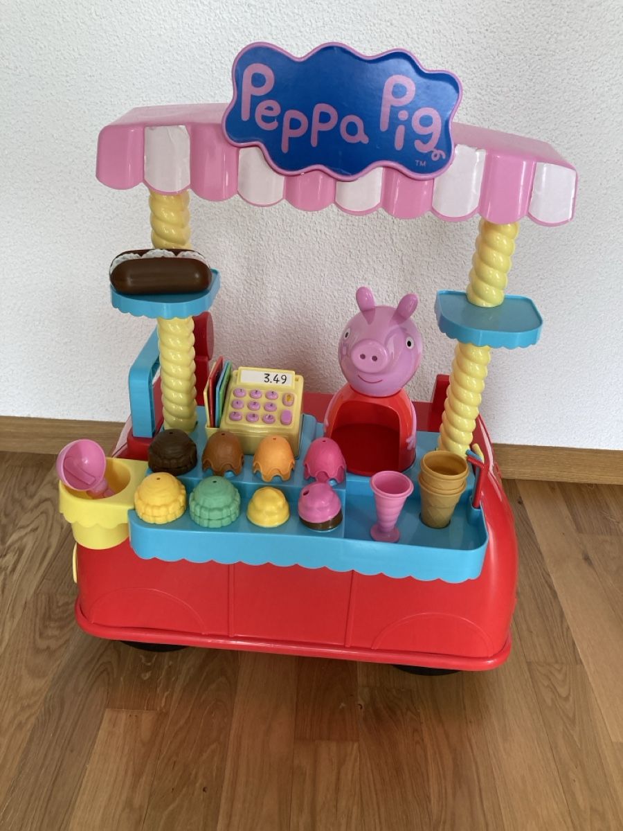 Giocattoli: Peppa Pig Glacewägeli, Spielzeug – Usato da Staad SG venduto da gab_7dr9