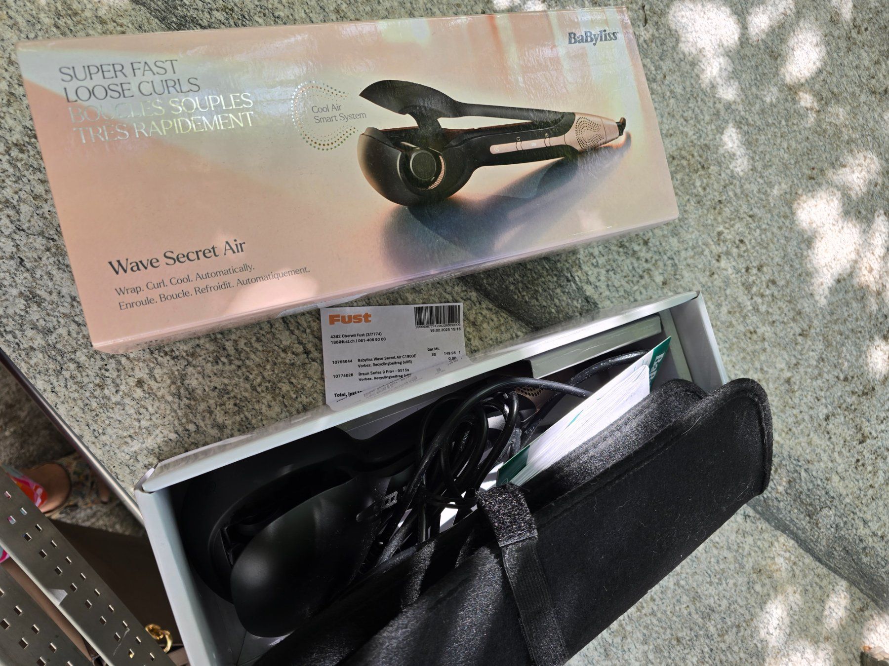 BaByliss Lockenstäbe & Haarglätter: Babyliss Super Fast Wave Secret Air Neu – Neu (gemäss Beschreibung) aus Bottmingen von sandy_2