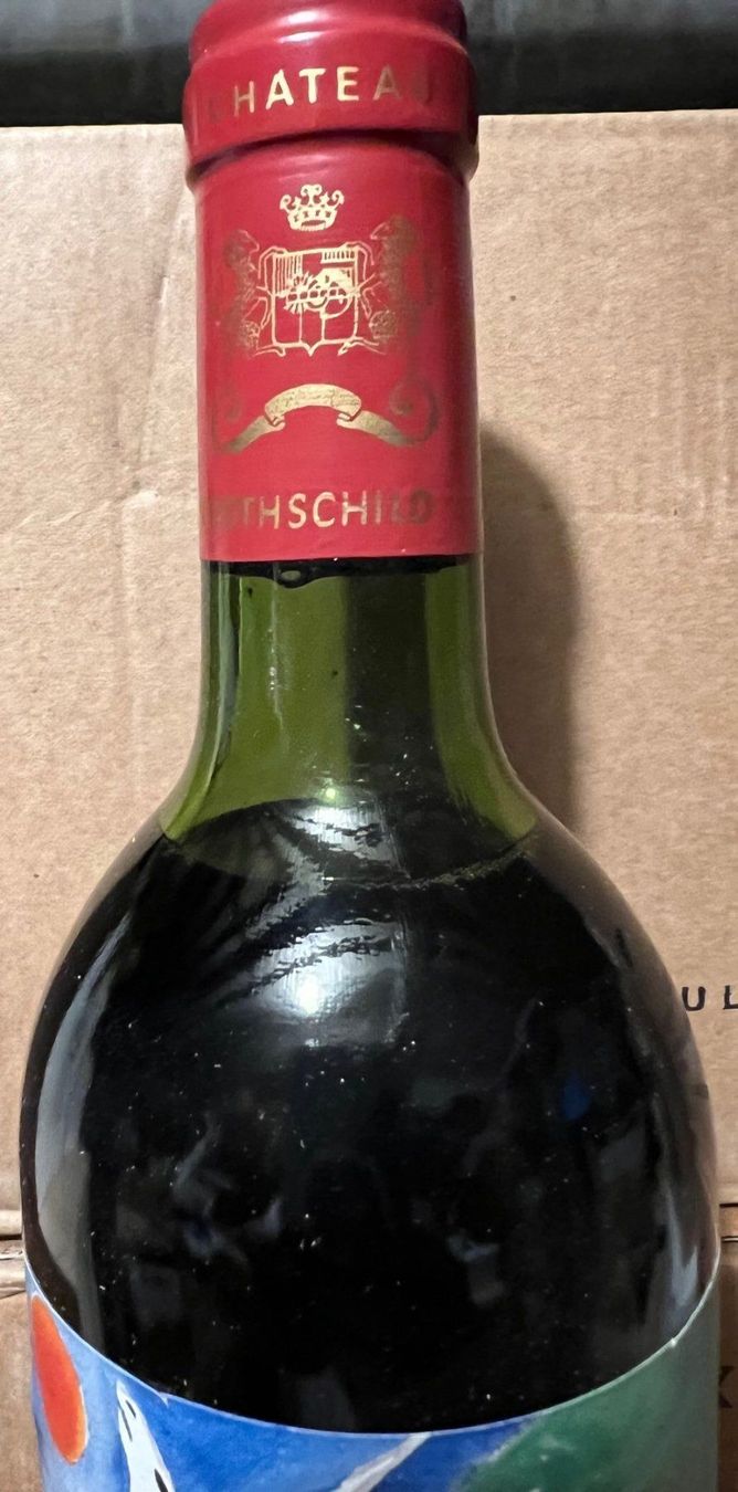 Mouton Rothschild Wein: SUPERBE CHATEAU MOUTON ROTHSCHILD 1982 – Neu und originalverpackt aus Crans VS von wine-trader 2