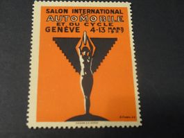VIGNETTE SALON INTER.  AUTOMOBILE GENEVE  4.-13. MARS 1927