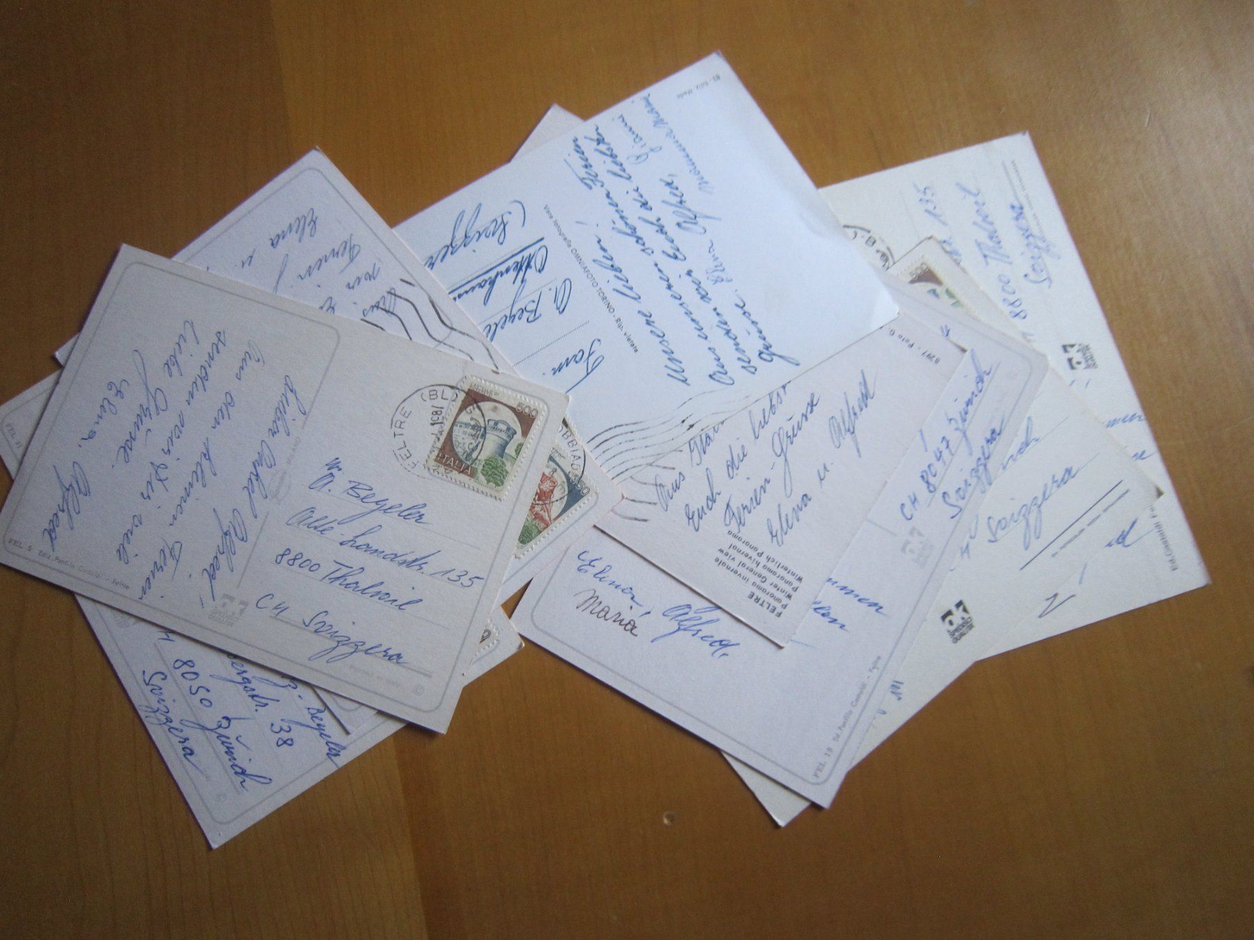 Ansichtskarten: No 16 Schöne Postkarten FELTRE – Gebraucht aus Gordola von Polentaefung 8