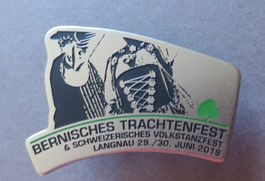 ABZEICHEN, ANSTECKER BERNISCHES TRACHTENFEST LANGNAU 2019