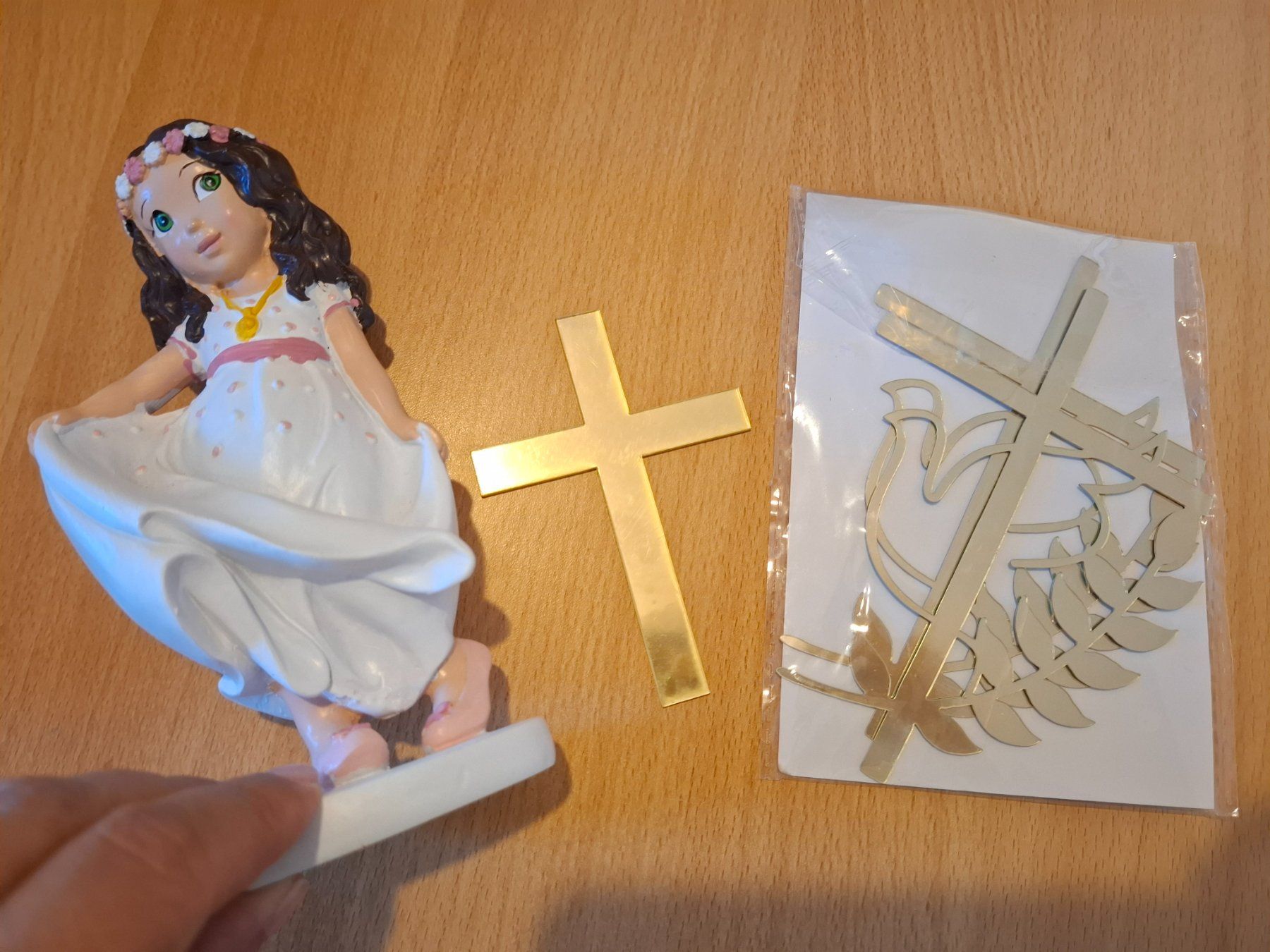 Tutte le decorazioni: Décoration pour communion/ confirmation religieuse – Nuovo e nell'imballaggio originale da givisiez venduto da odilev