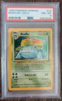 Pokemon Karte Bisaflor Venusaur 1999 Holo PSA 8 deutsch