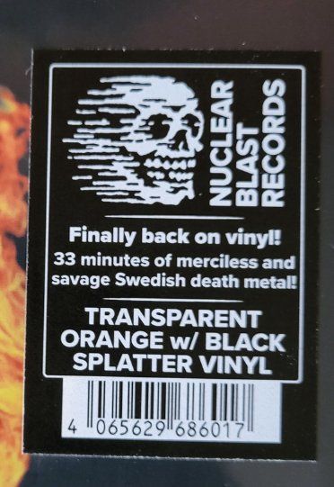 Dischi in vinile: Dismember - Hate Campaign - Orange Black Splatter, Vinyl! – Usato da St-Prex venduto da eme_kc29 2