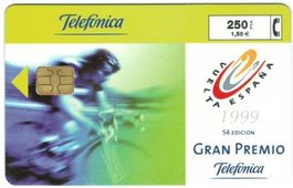 Telefonkarte Spanien P-398 Vuelta España Velo