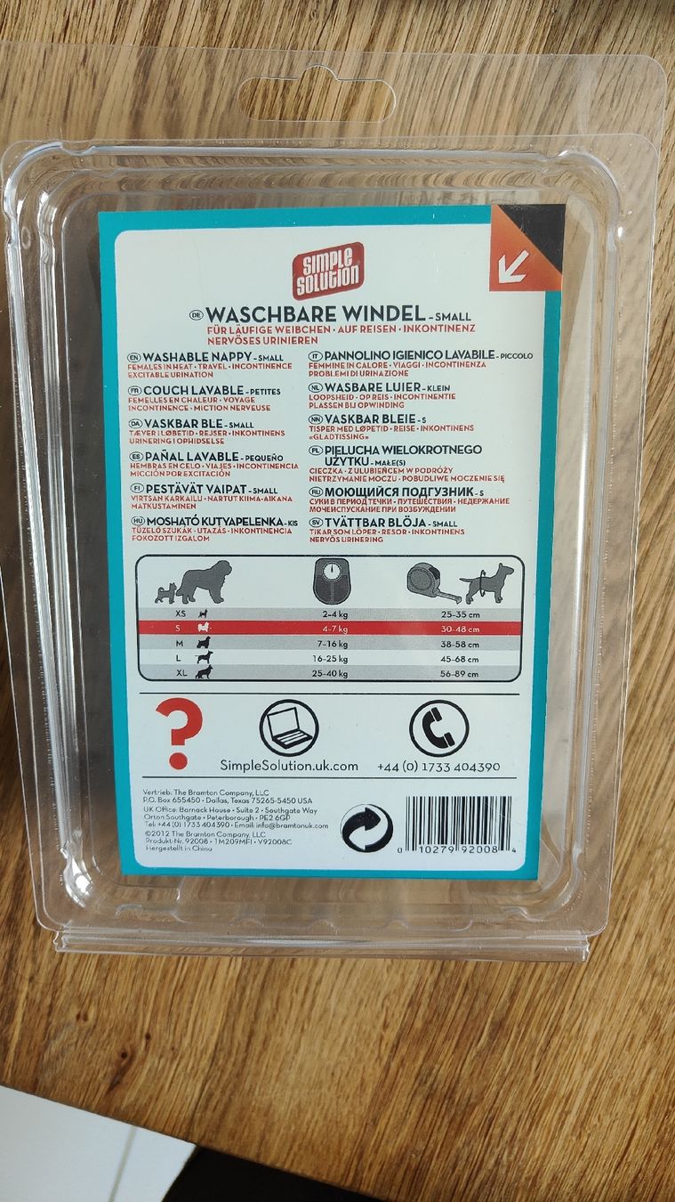 Secchi per pannolini & Pannolini: Waschbare Windeln für Hunde – Nuovo e nell'imballaggio originale da Bern venduto da jes_7mk2 1
