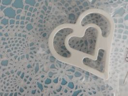 Herz Ausstecher, Guetzliform NEU Kunststoff Backen