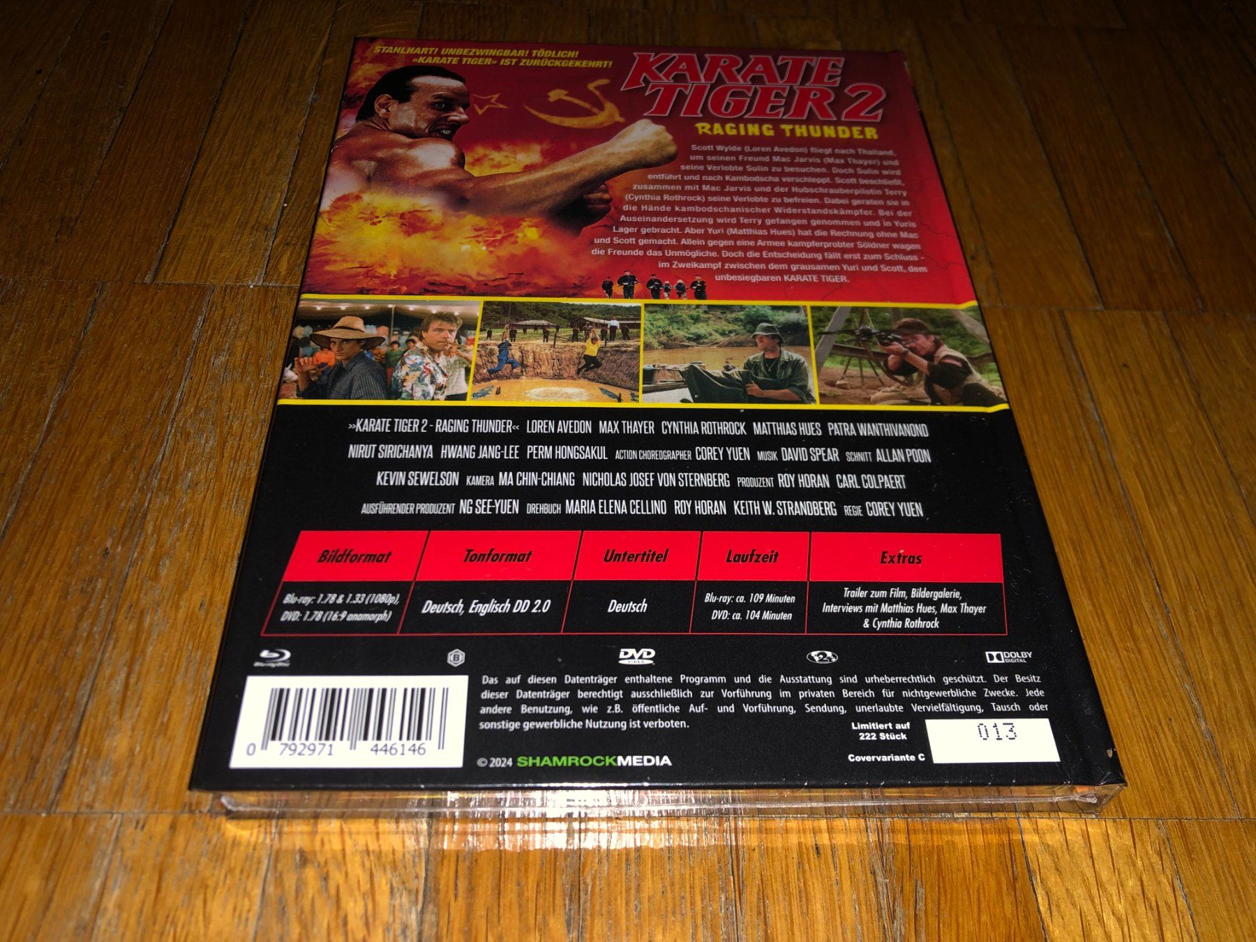 Tutti i DVDs: Karate Tiger 2 - MEDIABOOK - C - UNCUT – Nuovo e nell'imballaggio originale da Basel venduto da havsok 1