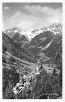 Bristen (UR) Bergdorf und Bergpanorama