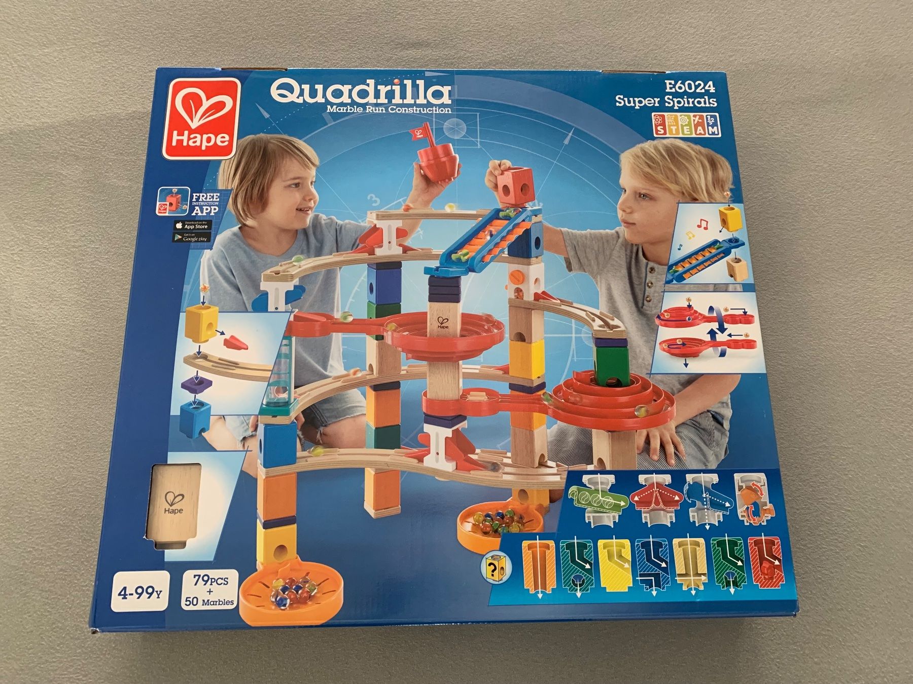 Hape Giocattoli: Quadrilla Murmelbahn von Hape – Usato da Obermumpf venduto da 71donald 4