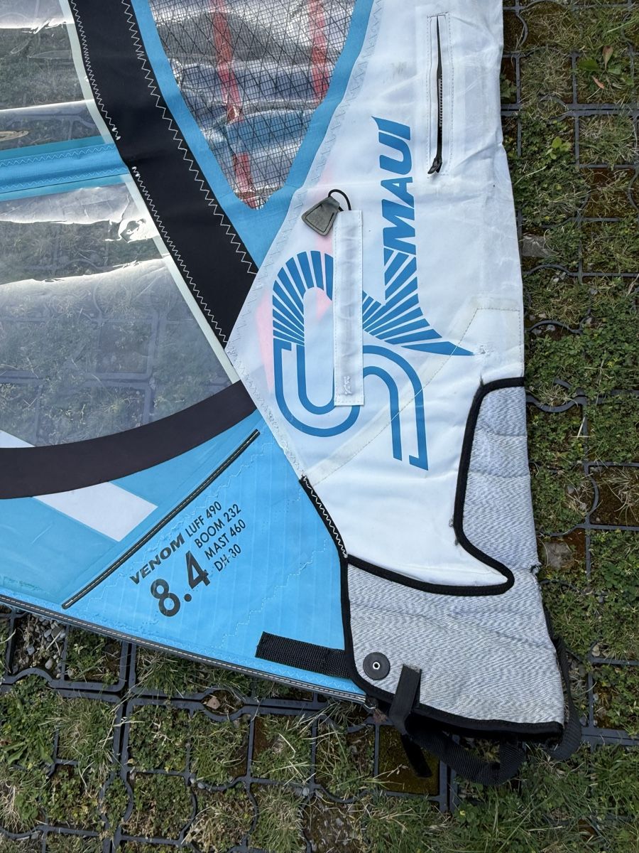 Surf: S2 Maui Venom 8.4 Windsurfsegel – Usato da Weggis venduto da Kari63 1