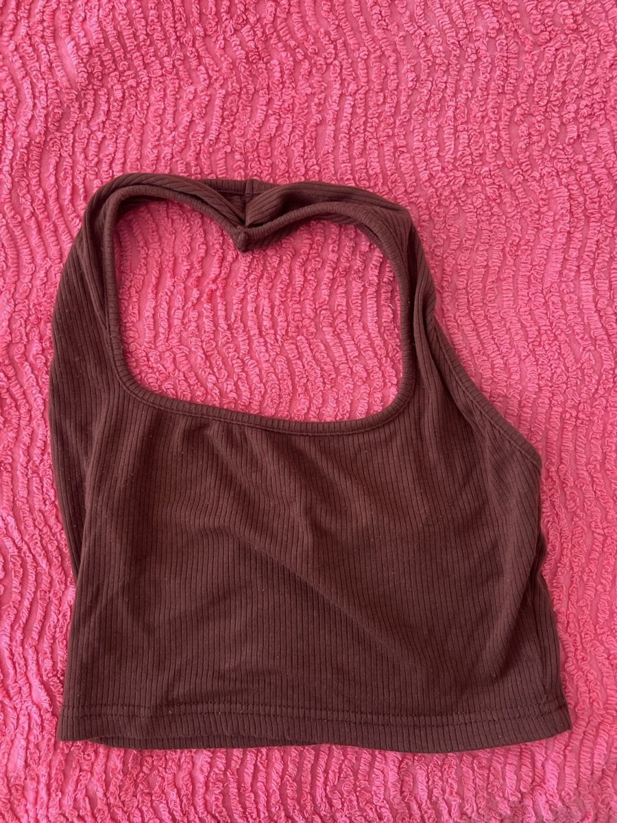 Shein Top: Haut Shein marron taille S nouveau – Nuovo (secondo la descrizione) da Le Grand-Saconnex venduto da sol_jqk7