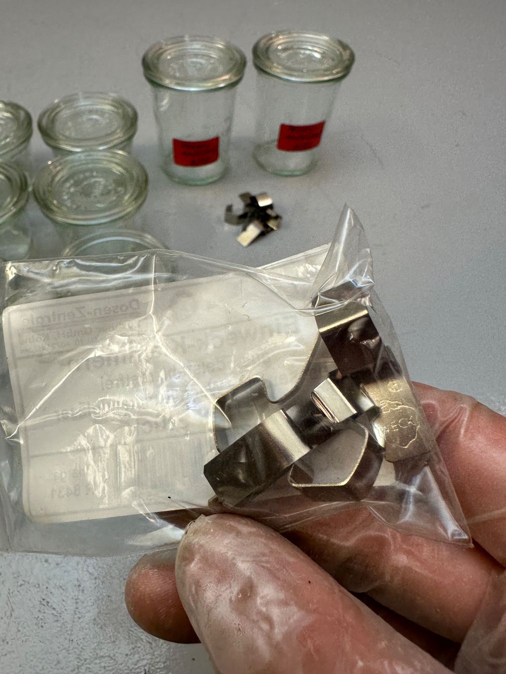 Weck Contenitori & Simili: EINMACHGLÄSER AB 1.- !!! – Usato da Zürich venduto da NIKI777 5