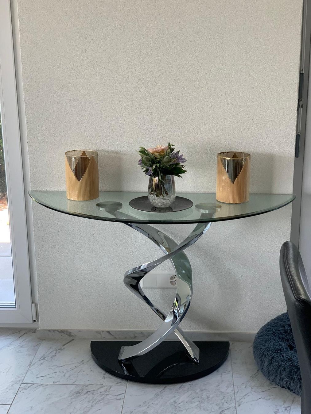 Console: Konsolentisch Beistelltisch Glas – Usato da Holderbank AG venduto da Gute-Artikel